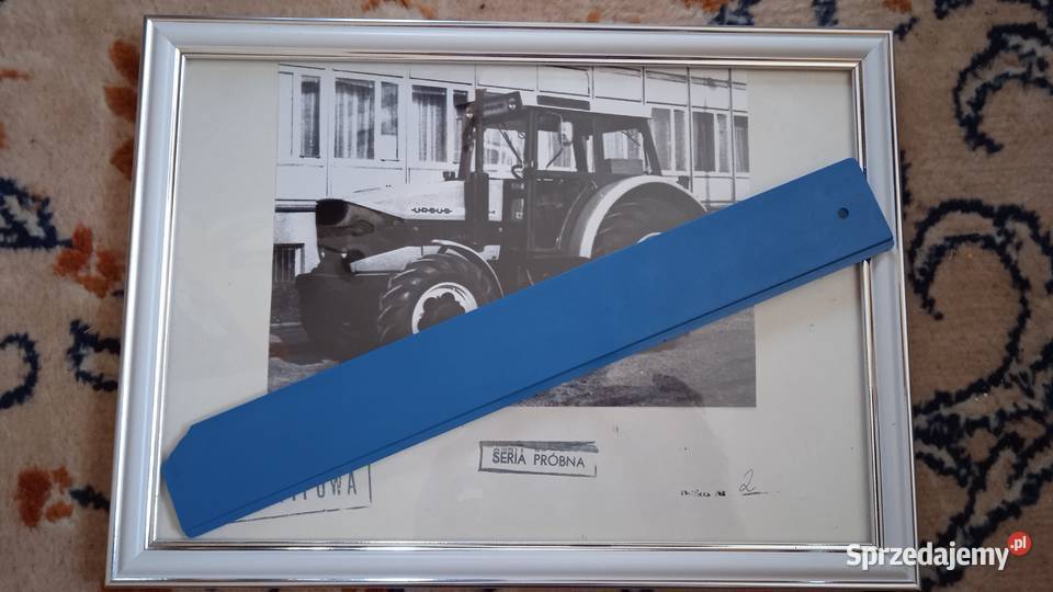 Obrazek z ciągnikiem Ursus 44 prototyp pamiątka