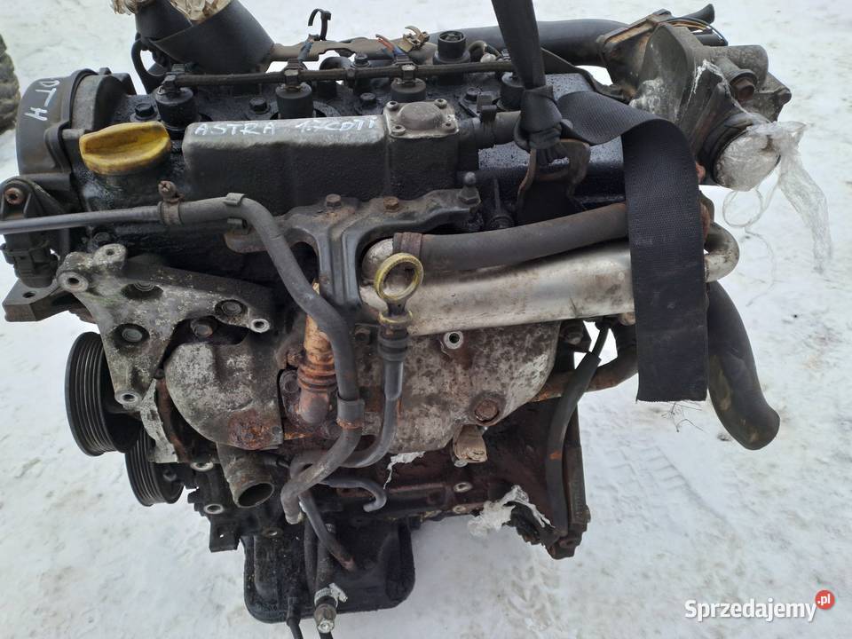 Opel Astra H III 17 CDTi silnik kompletny kod śląskie Jastrzębie-Zdrój