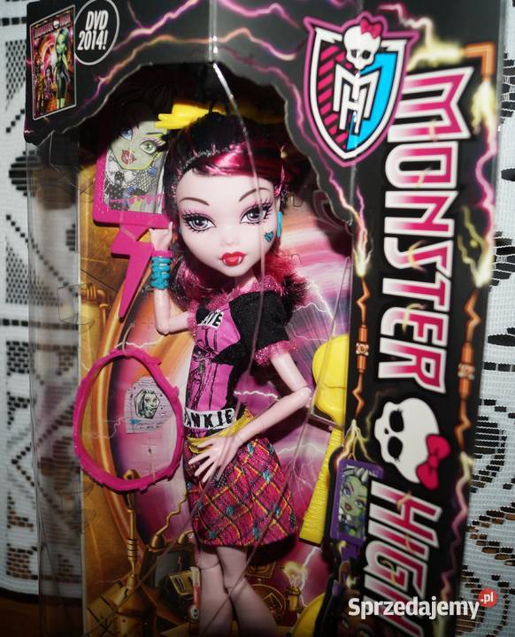 Monster High DRACULAURA Freaky Fusion Save CE  śląskie Czerwionka-Leszczyny