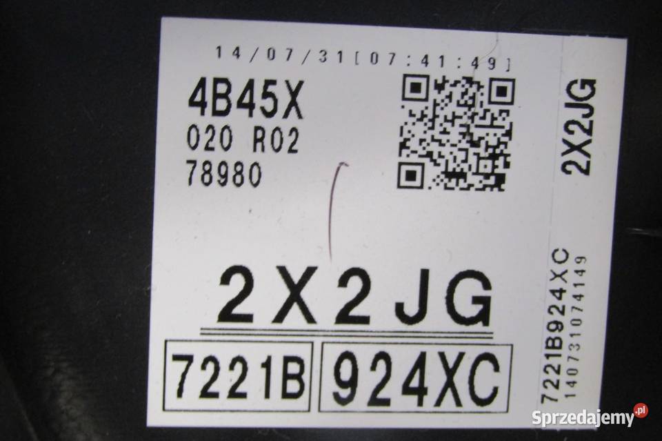 BOCZEK TAPICERKA DRZWI PRAWY PRZÓD PRZEDNI osobowe lubelskie