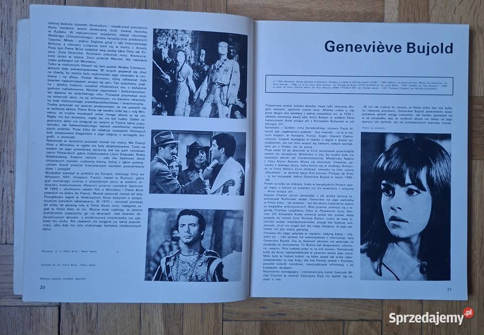 Aktorzy dawniej aktorzy nowi Rok wydania 1972 sprzedam