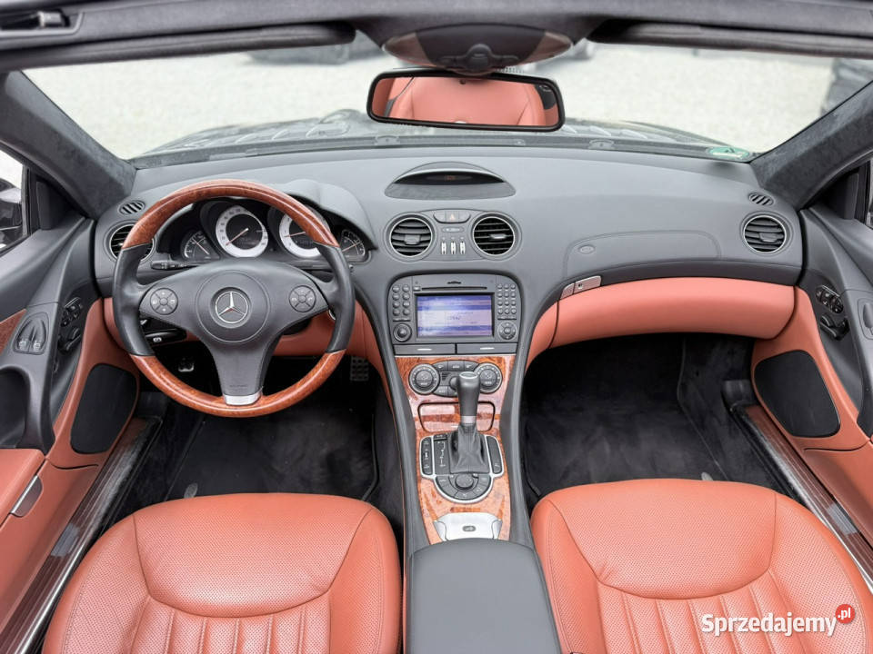 Mercedes SL 500 AMG R230 FL 55 V8 32V 388 2008r Wrocław