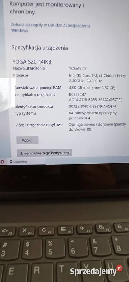 Lenovo YOGA 520 Nadarzyn sprzedam