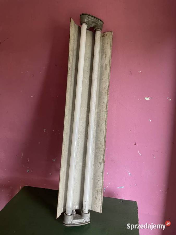 Lampa przemysłowa PRL loft design vintage sprzedam