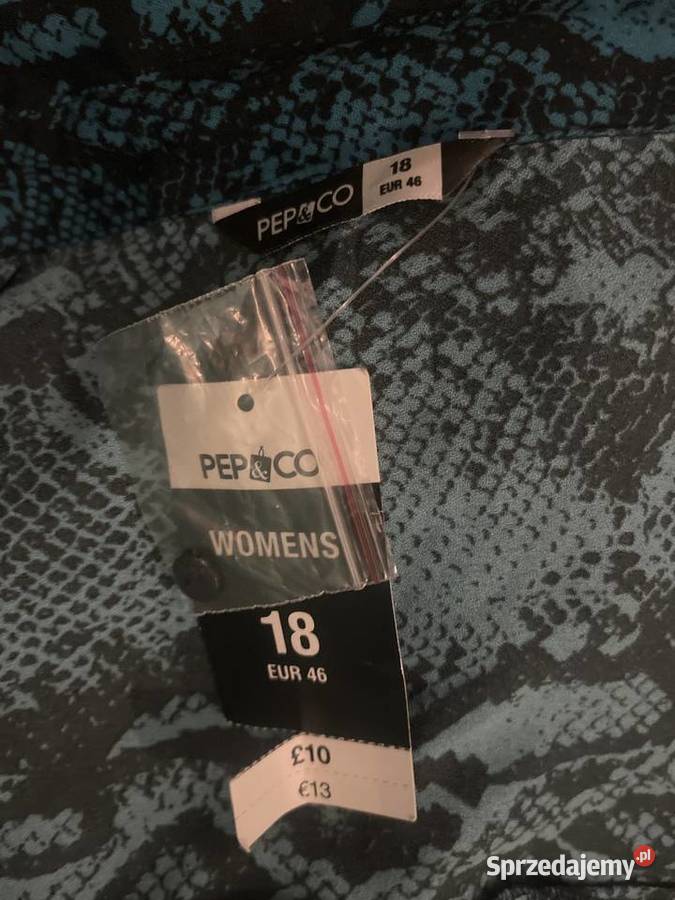 Pepco koszula damska modny wzór węża skóra nowa Rozmiar 46 zachodniopomorskie Choszczno