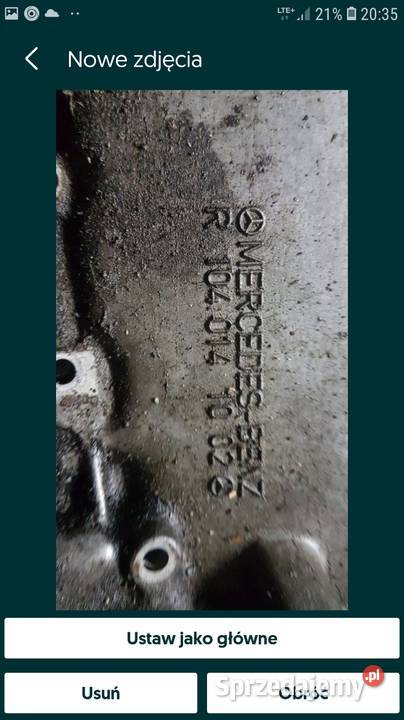 Miska olejowa Mercedes 140 M104 Ostrołęka