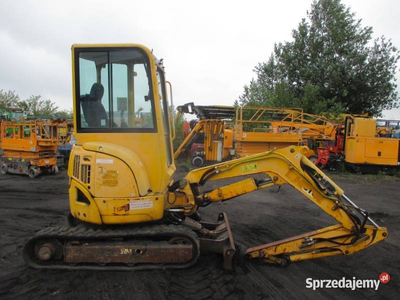 Minikoparka gąsienicowa Yanmar VIO204 uszkodzona Pleszew