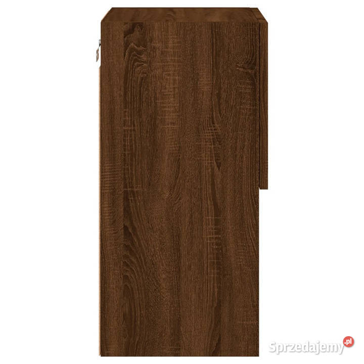 Szafka TV z LED brązowy dąb 305x30x60 WM836999 Warszawa