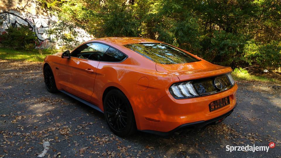 FORD MUSTANG GT V8 450 112020 SALON POLSKA czujnik parkowania Zielona Góra