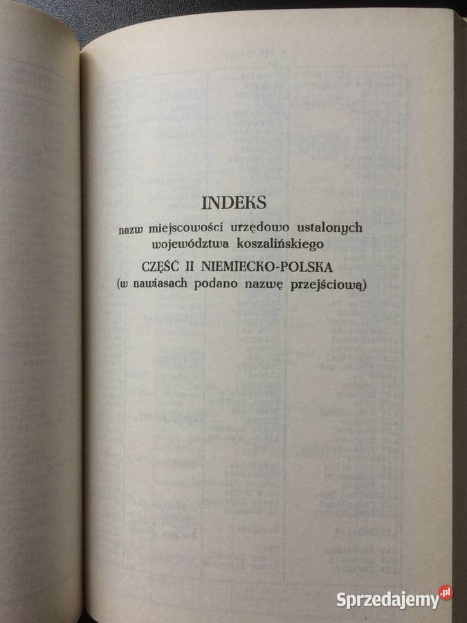 2832 Nazewnictwo Miejscowości Pomorza Zach 1945 Szczecin