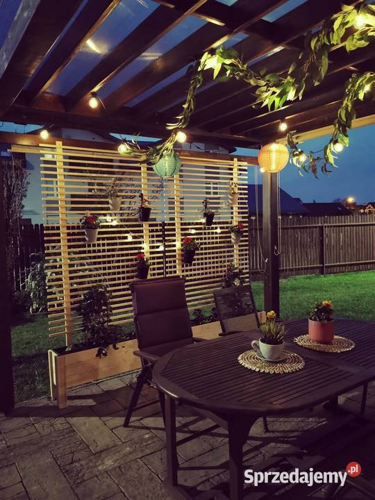 Donica Drewniana pergola kwietnik LAM3 Warszawa