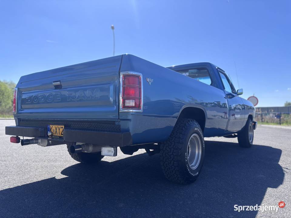 Dodge Ram D100 1986 52 nieuszkodzony małopolskie Trzebinia
