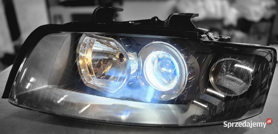 Reflektory bi xenon Audi A4 B6 Valeo 3 Kielcza sprzedam
