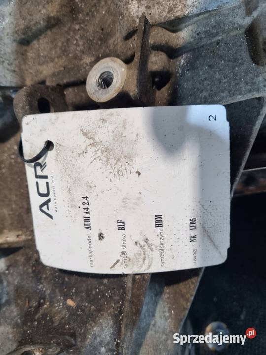 SKRZYNIA BIEGÓW VW Golf V Audi A3 II 8P 16 FSI Chełm
