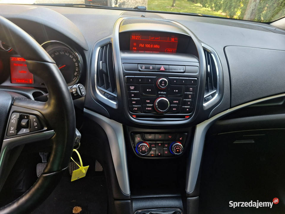 Opel Zafira 16 CDTI ecoFlex Drive C 2011 światła do jazdy dziennej śląskie