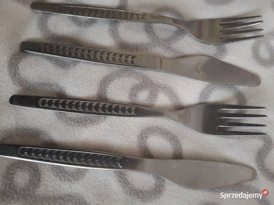sztućce ABS Rostfrei 4 sztuki vintage Warszawa