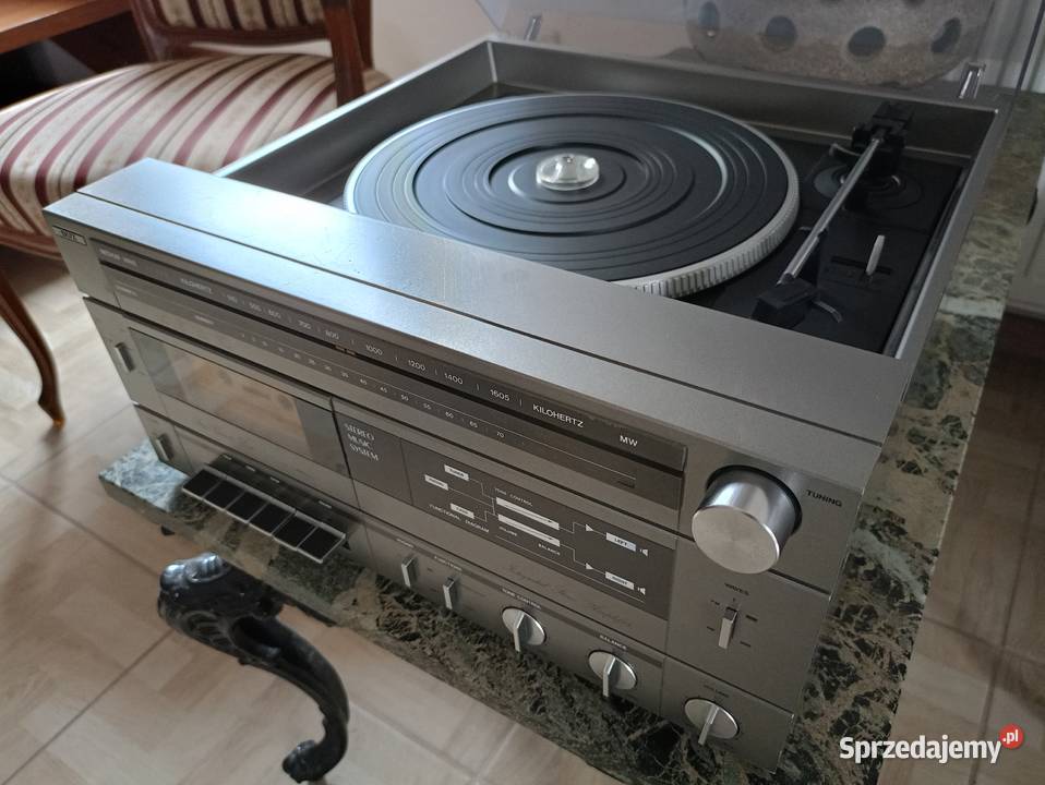 Gramofon Radio Magnetofon DUX Vintage wielkopolskie Drawski Młyn