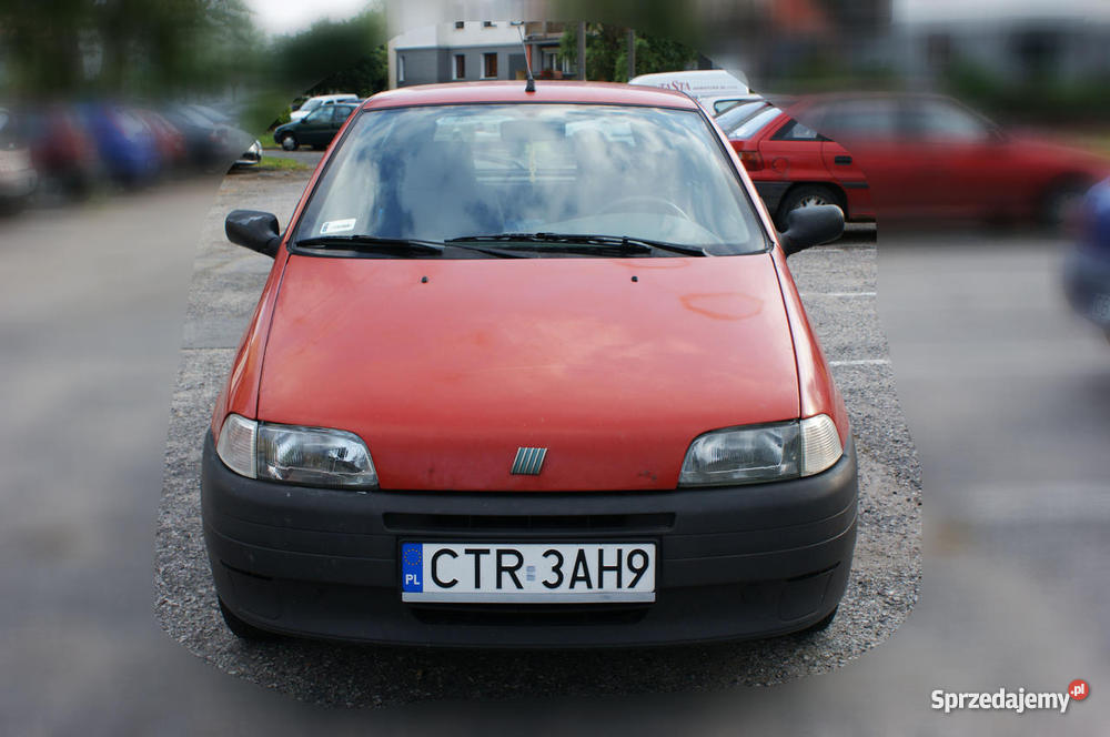 FIAT PUNTO S czerwony LPG Bydgoszcz