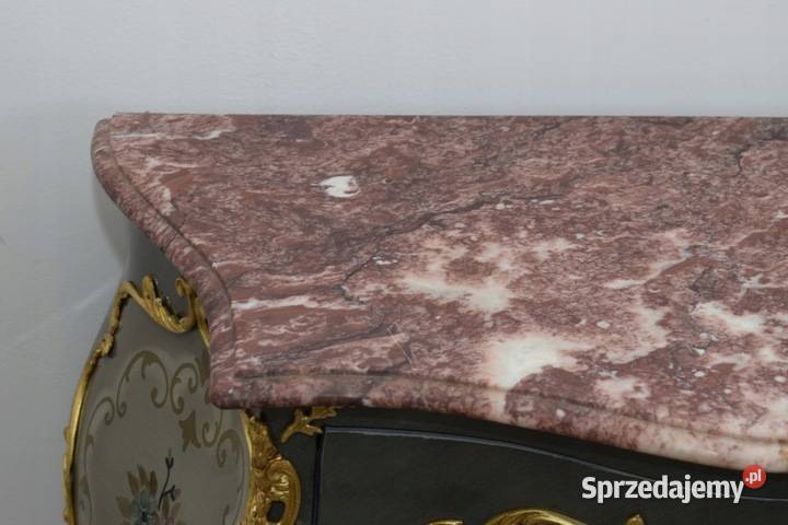 Luksusowa Drewniana Komoda Szafa Szafka Kwiaty Kraków sprzedam