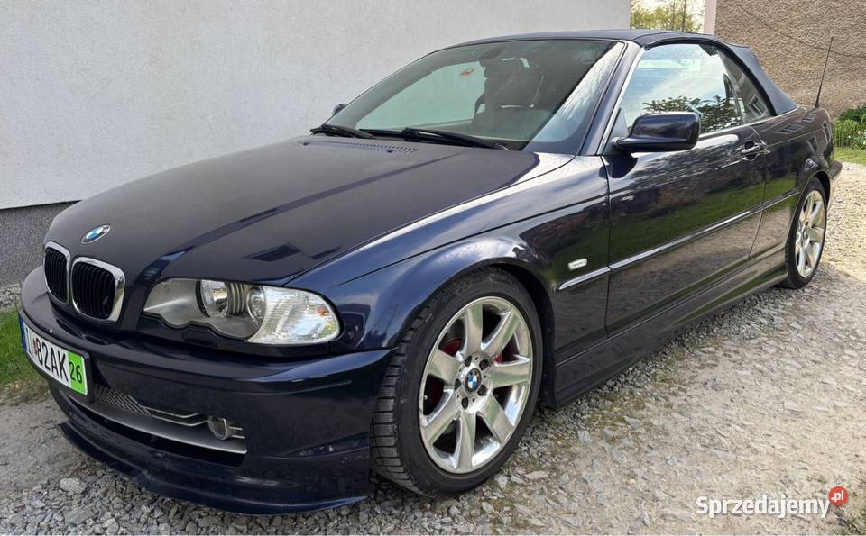BMW E46 Cabrio 30 2001 Skóra Klima