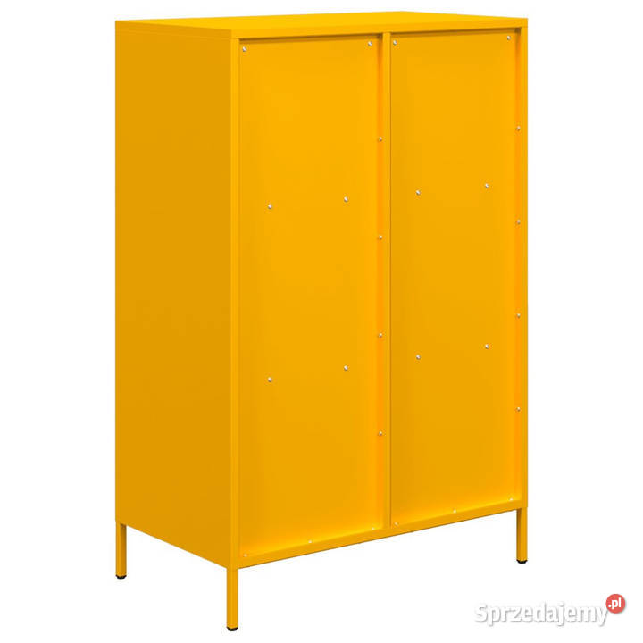 Szafka musztardowa 68x39x1035 stal WM851409 Pozostałe mazowieckie Warszawa