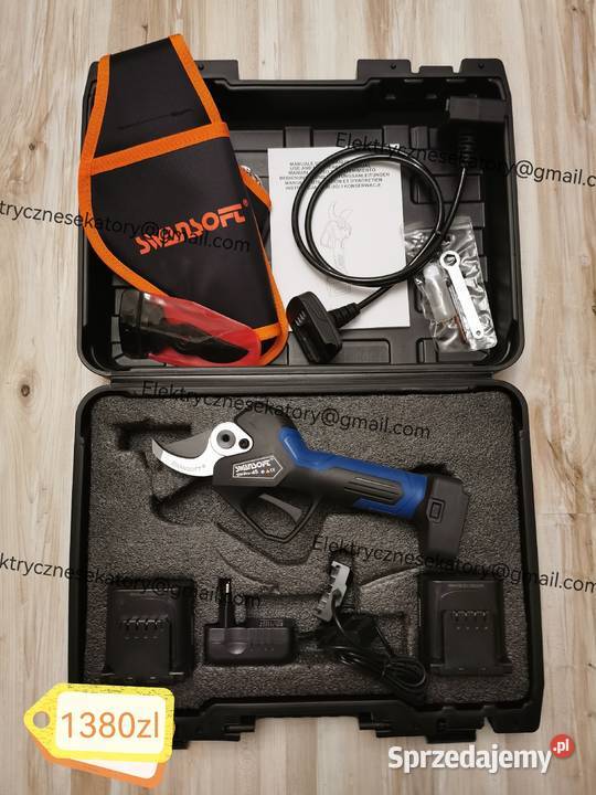 Najnowszy sekator elektryczny Swansoft