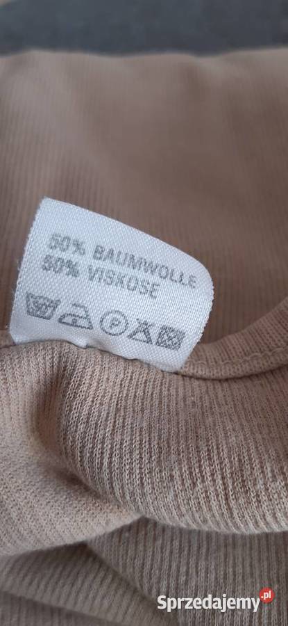 sweter beżowy Wkładane przez głowę  Swetry i golfy Wrocław