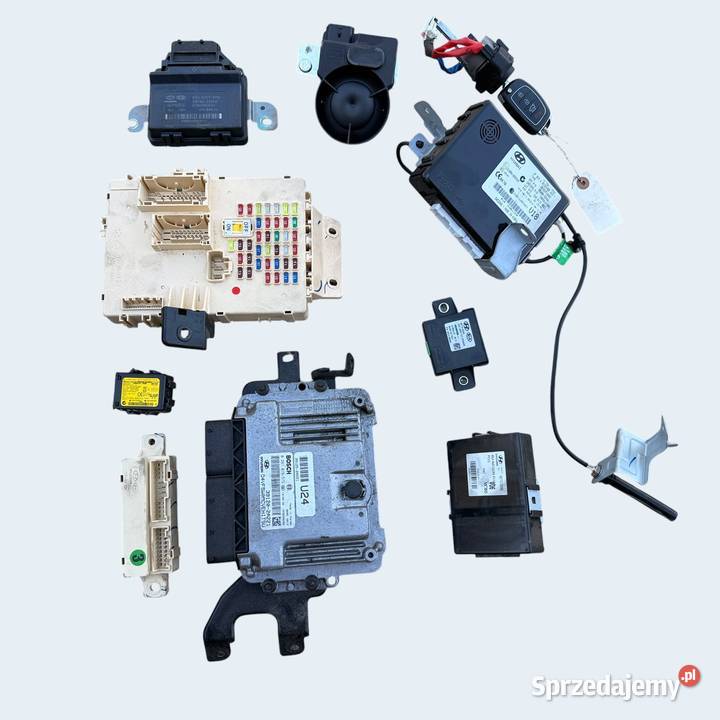 Komputer ECU zestaw startowy kluczyk immo Motoryzacja