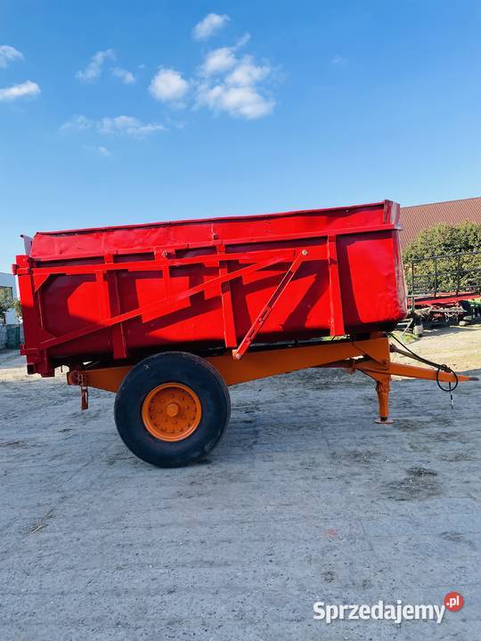 Przyczepa skorupa wywrot 10 t nieuszkodzony Raszków