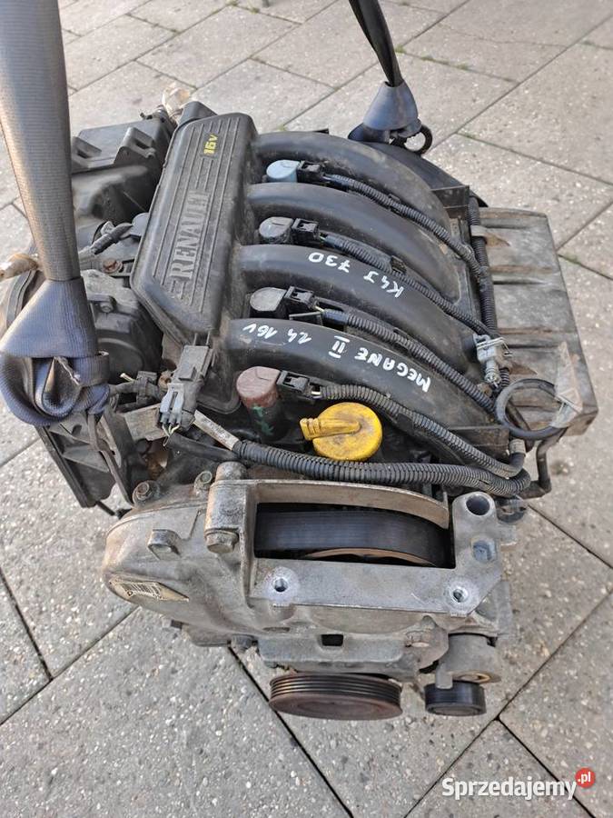 Renault Megane 14 16V 98 silnik kompletny kod Silniki kompletne Jastrzębie-Zdrój sprzedam