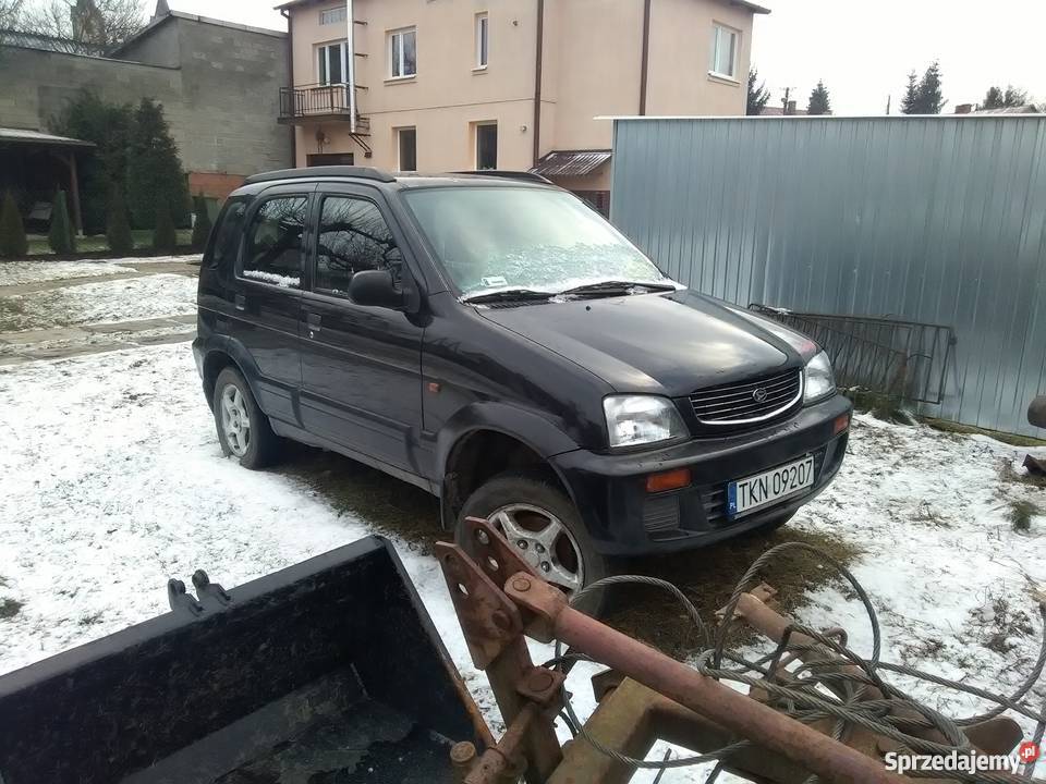 Daihatsu Terios 13 lpg uszkodzony Gowarczów