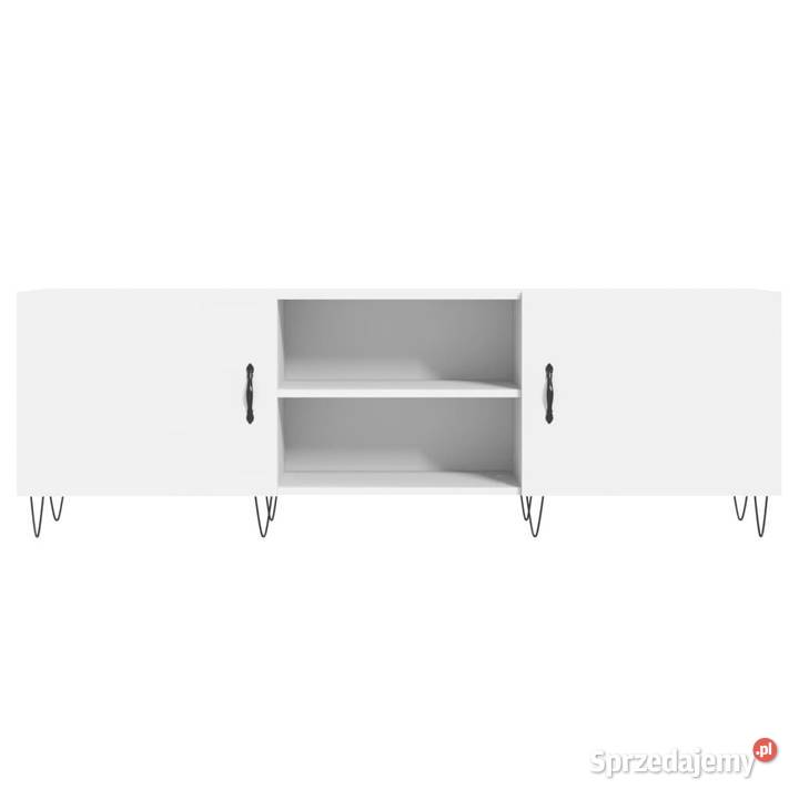 Szafka pod TV biała 150x30x50 materiał mazowieckie