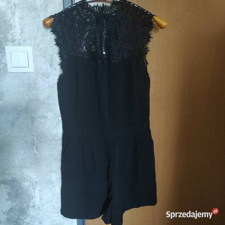 3 sukienki kombinezon r 36 czarny Spódnice i sukienki Warszawa sprzedam