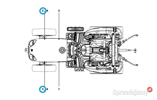 Naklejka emblemat LS XJ25 TRG980 LS Tractor podkarpackie Tajęcina