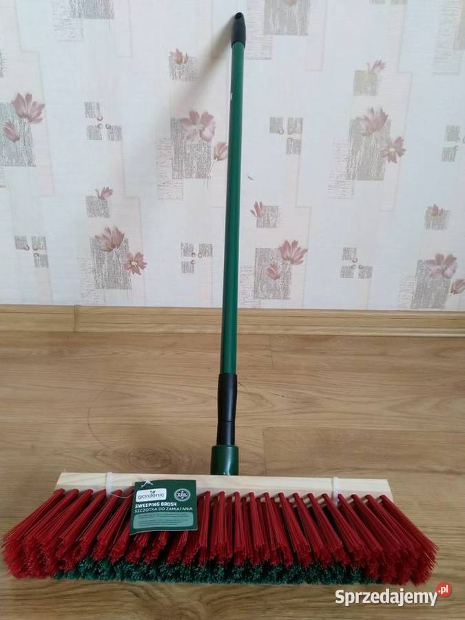 NOWA Miotła z trzonkiem teleskopowym szeroka