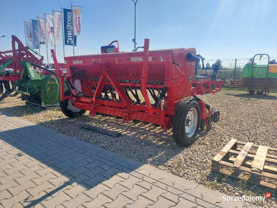 Siewnik Zbożowy dwutalerzowy Ozdoken 3m Łowicz sprzedam