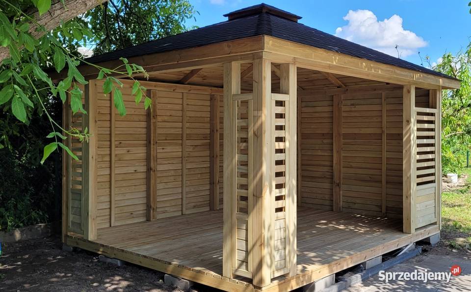 ALTANA OGRODOWA WIATA TARAS ZADASZENIE wielkopolskie
