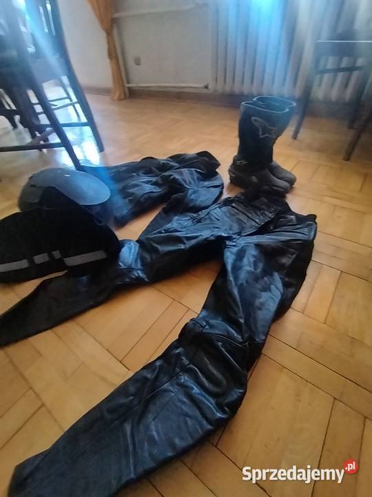 Strój motocykl kombinezon skóra naturalna 36 Odzież damska