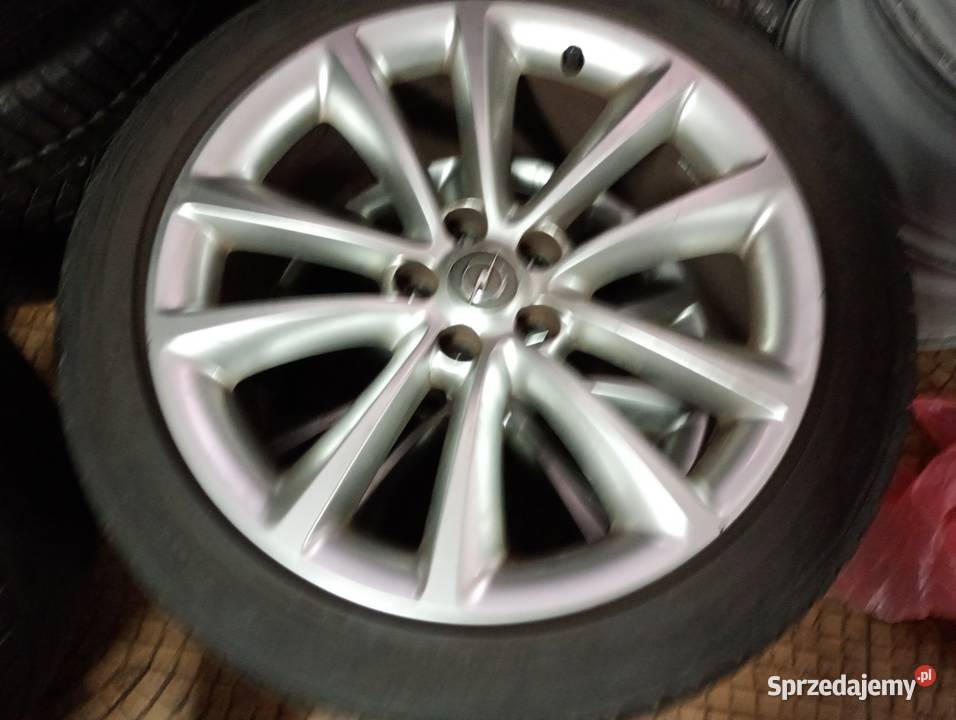 Sprzedam felgi aluminiowe 18 5x105 Opel Średnica 18" Kielce