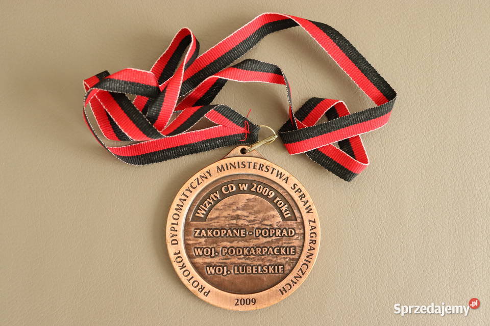 Medal wizyty CD w 2009 r brązowy Warszawa