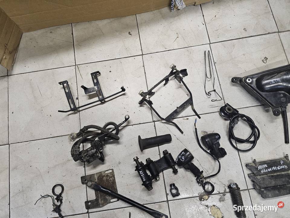 Por Apche 125 cross części airbox linka stelaż Jelenia Góra