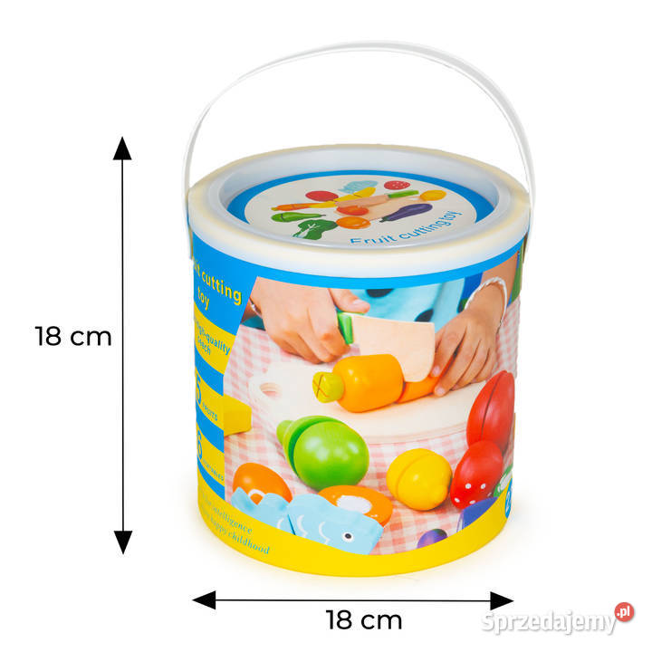 Drewniane warzywa i owoce do krojenia 13