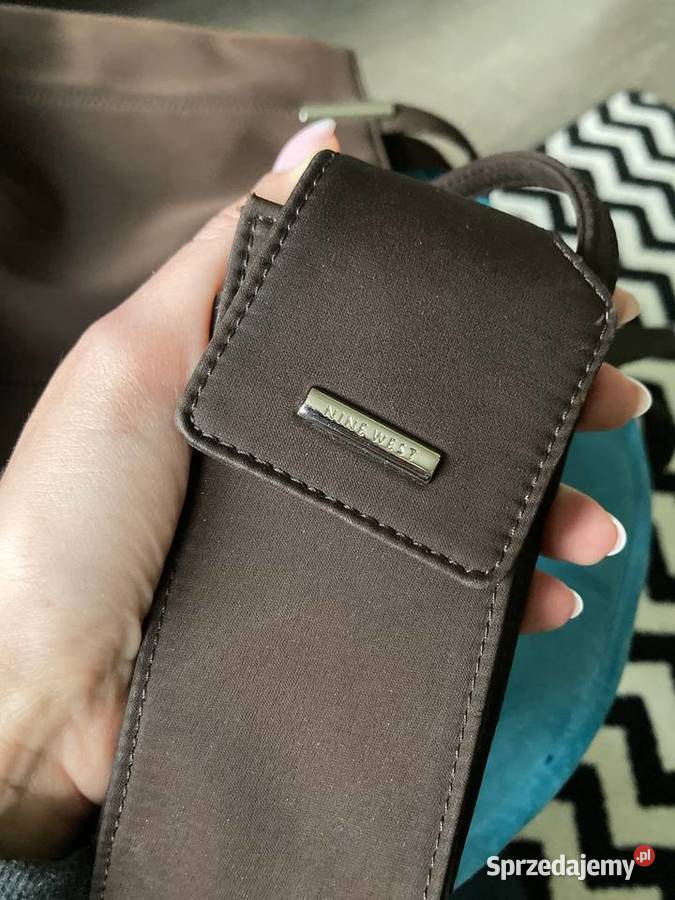 Czekoladowa średnia torebka na ramię Nine West Na ramię podkarpackie sprzedam