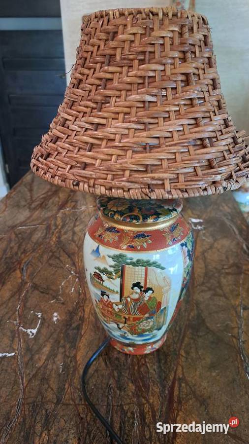 lampa lampion chiński stary unikatowy rękodzieło