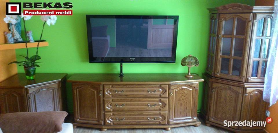 Producent BEKAS Stylowa Witryna Narożna Dąb Radom