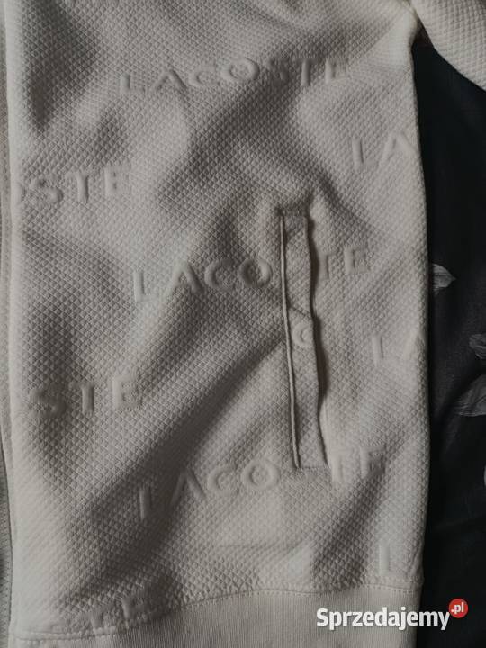 Komplet dresowy Lacoste Tracksuit biały rozmiar Białystok