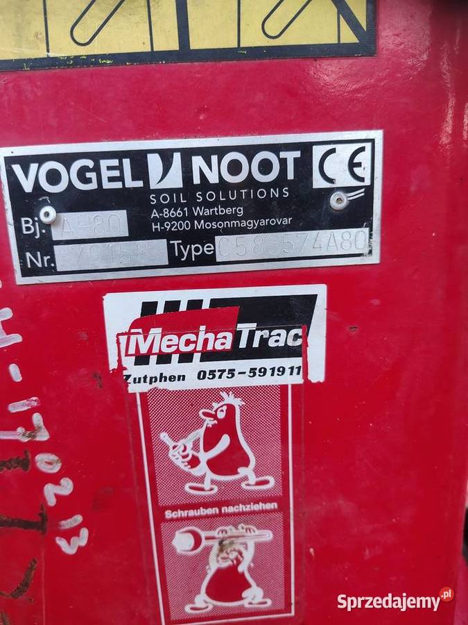 Pług VogelNoot 4skiby Vario M XMS 950 plus C Maszyny rolnicze Gołcza