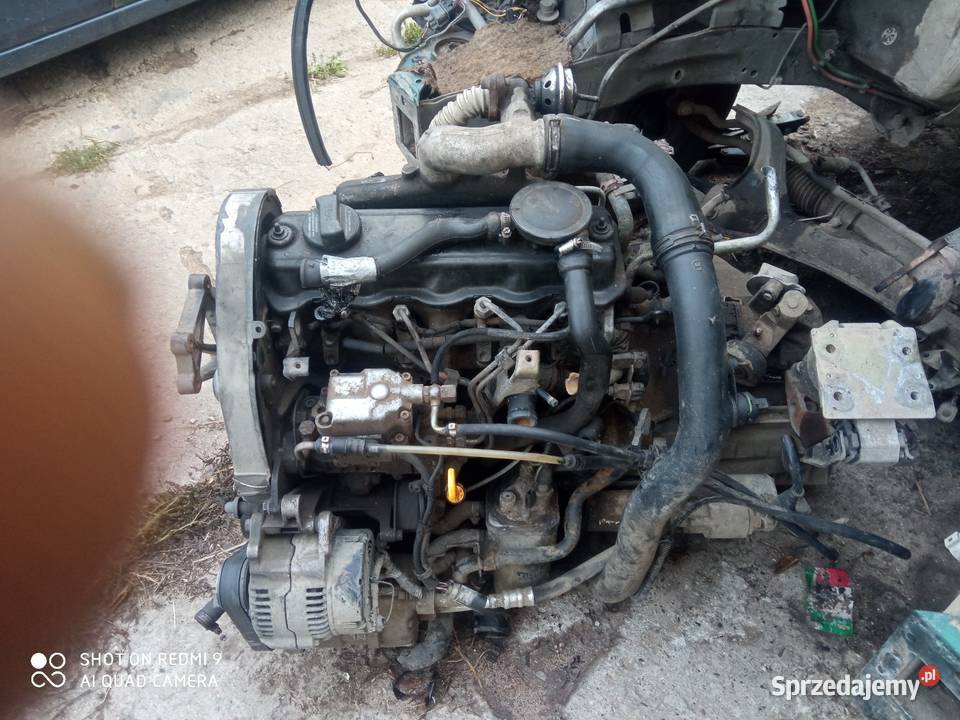 Sprzedam silnik i skrzynię vw 19 TDI warmińsko-mazurskie sprzedam