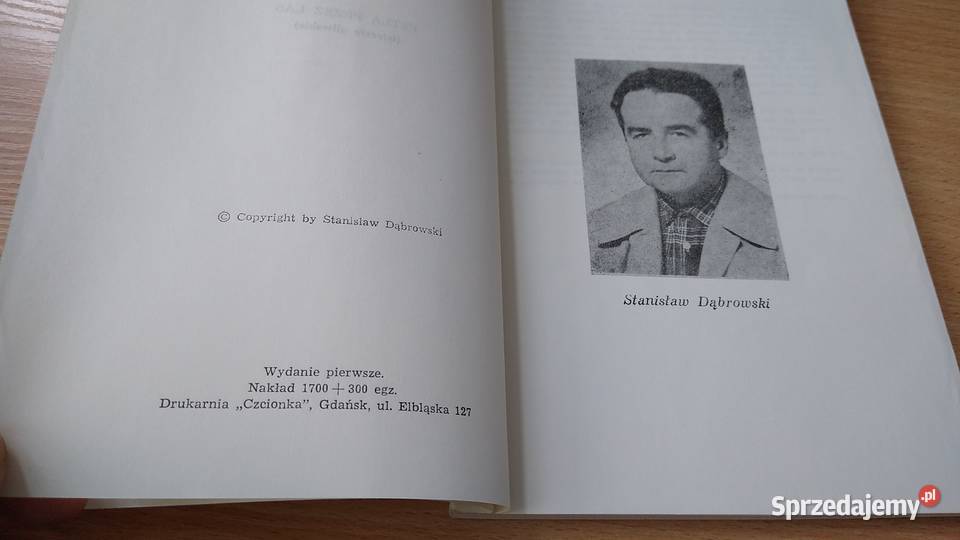 Pętlą las wiersze oliwskie Stanisław Dąbrowski Gdańsk