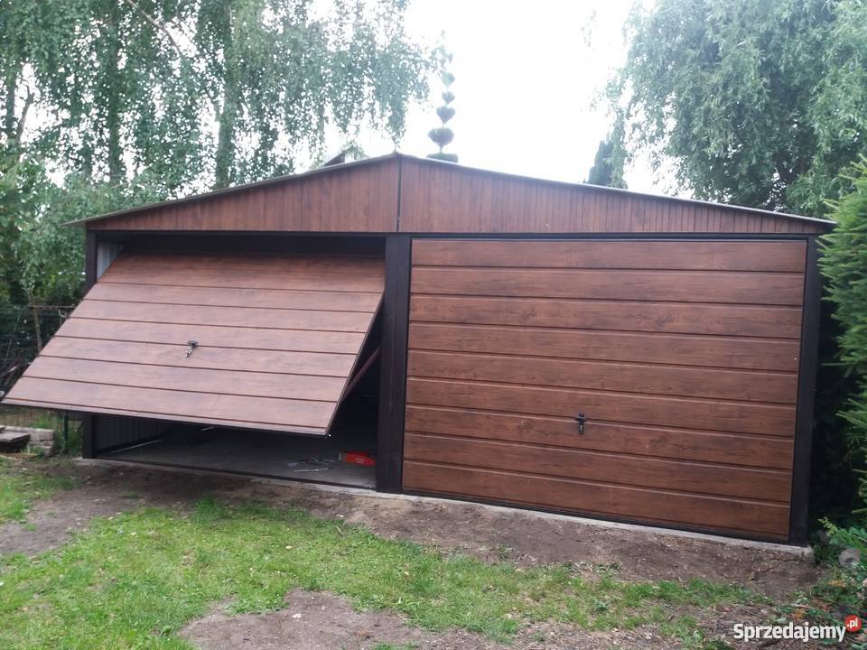 Garaże blazsane każdy wymiar WZMACNIANE profil Bydgoszcz usługa